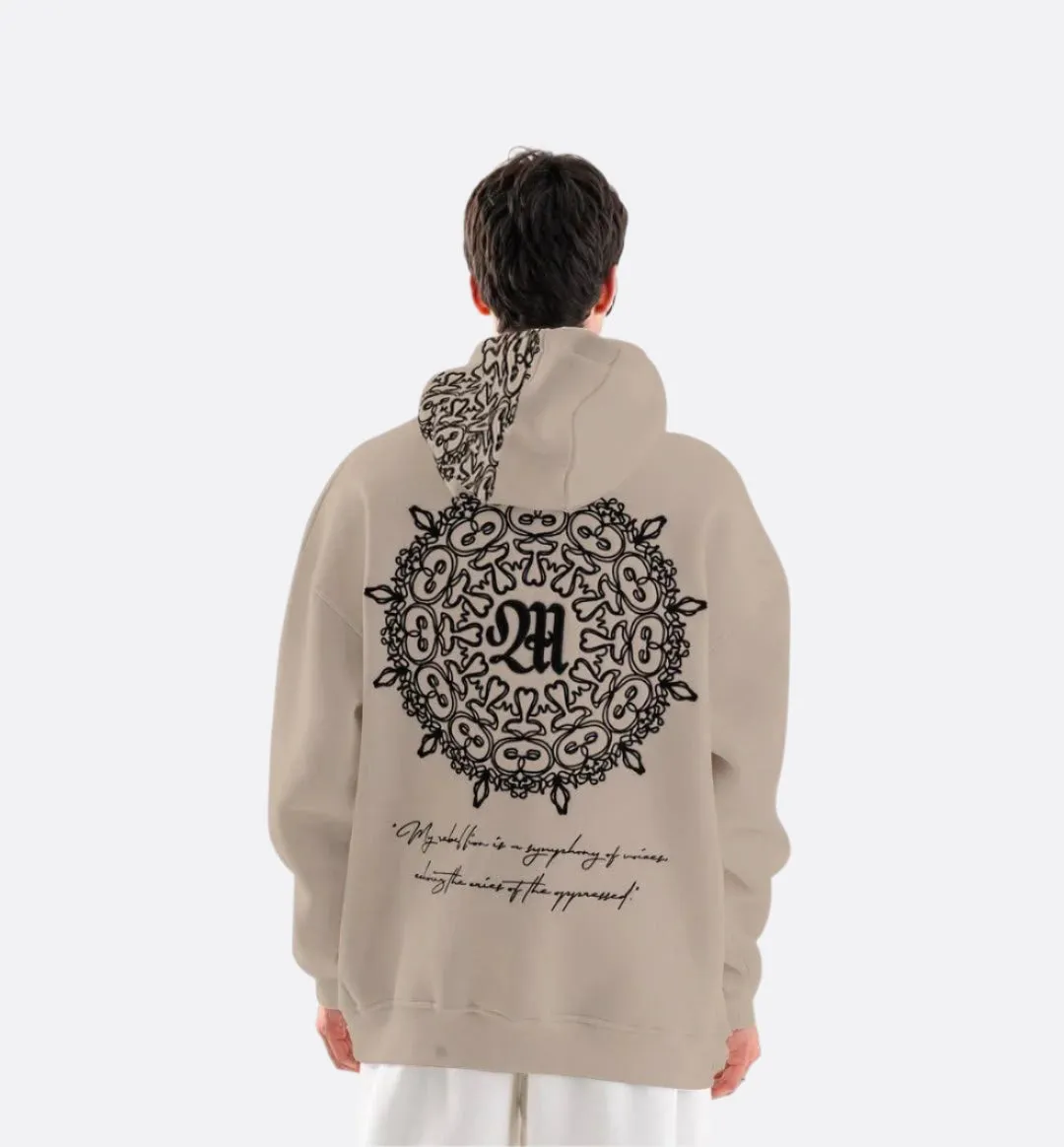 🔥 Embossed Printed Hoodie – Ultimate Winter Comfort! ❄️