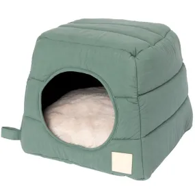 15% OFF: Fuzzyard Life Cubby Bed For Cats & Dogs (Myrtle Green)