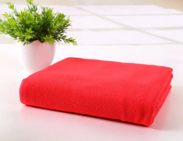 70 x 140 cm Fiber De Bambou Microfibre Sechage Rapide Douche Bath Towel Douce Super Absorbant Home Textile Large Thick Towel