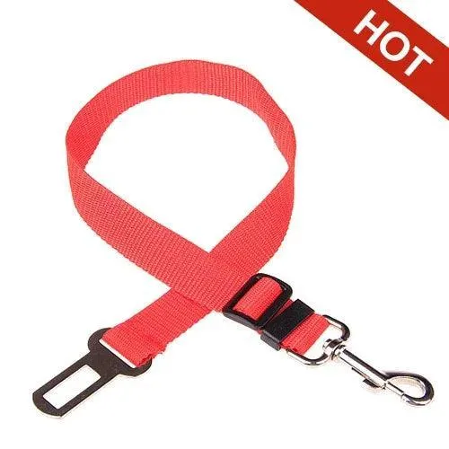 Adjustable Pet Car Safety Belt & Harness: Secure Travel Companion