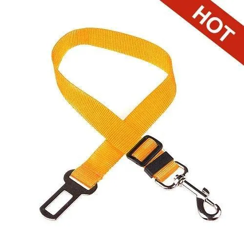 Adjustable Pet Car Safety Belt & Harness: Secure Travel Companion