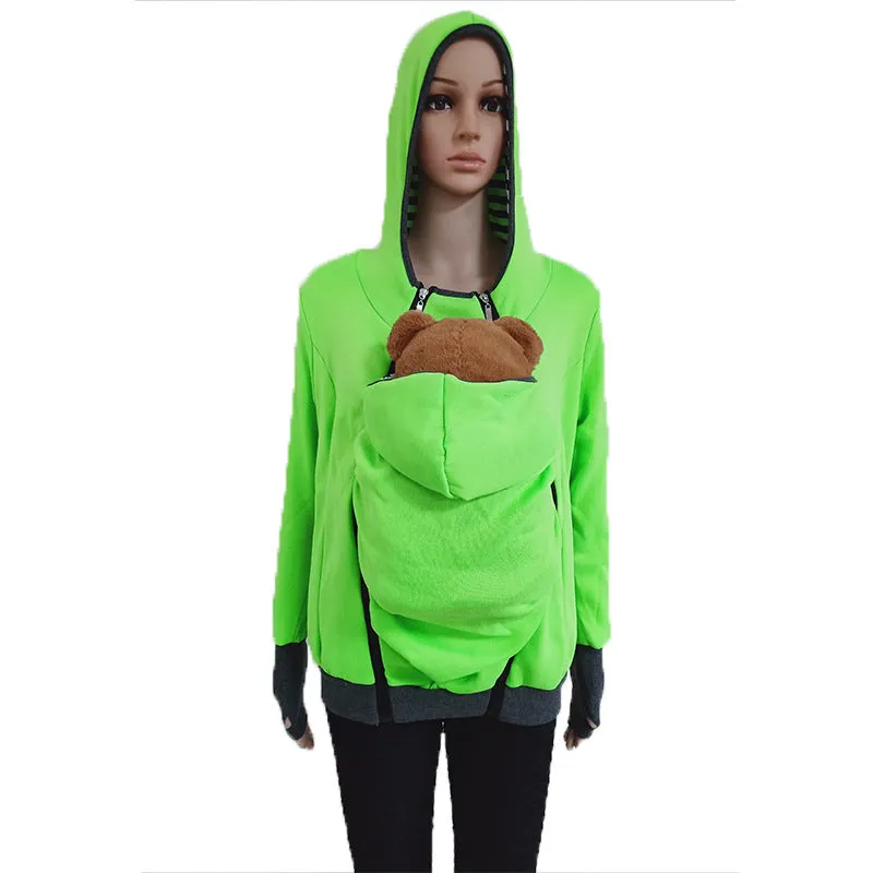 Attractive Women's Trendy Fashion Three-in-one Hooded Sweaters