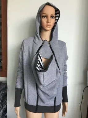 Attractive Women's Trendy Fashion Three-in-one Hooded Sweaters