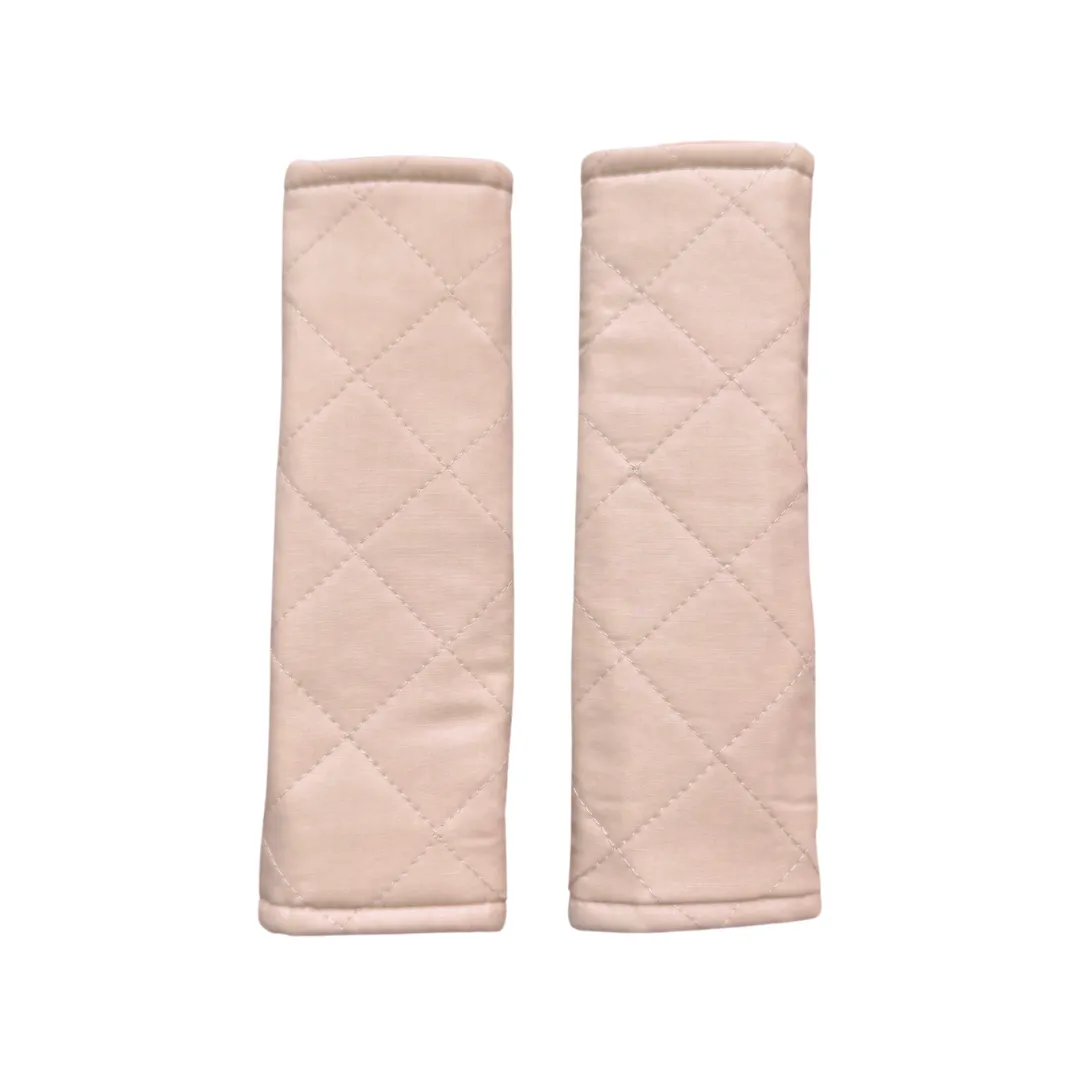 Bambella Designs Quilted Harness Covers | Lullaby Pink