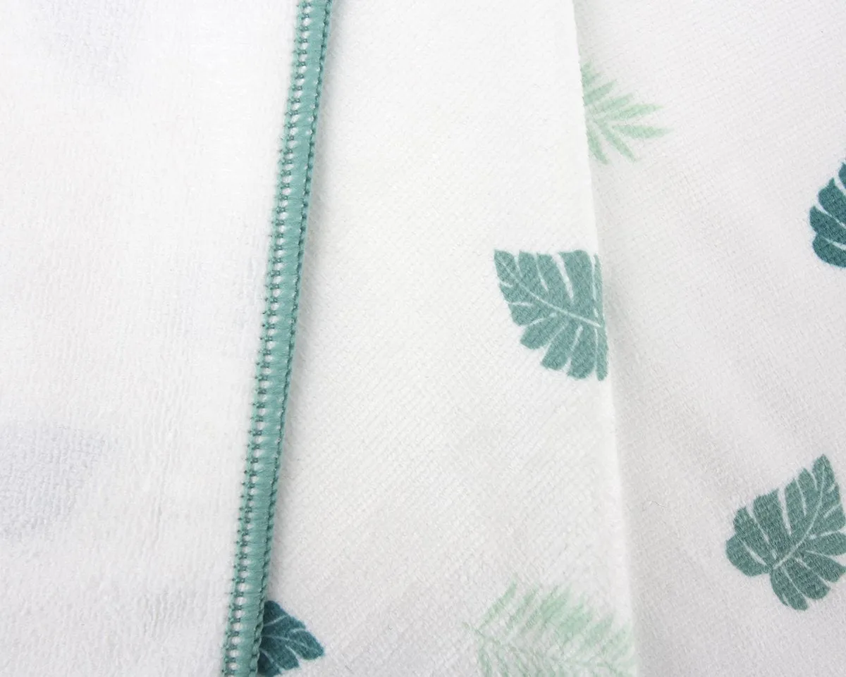 Botanical Print Microfiber Dish Towel