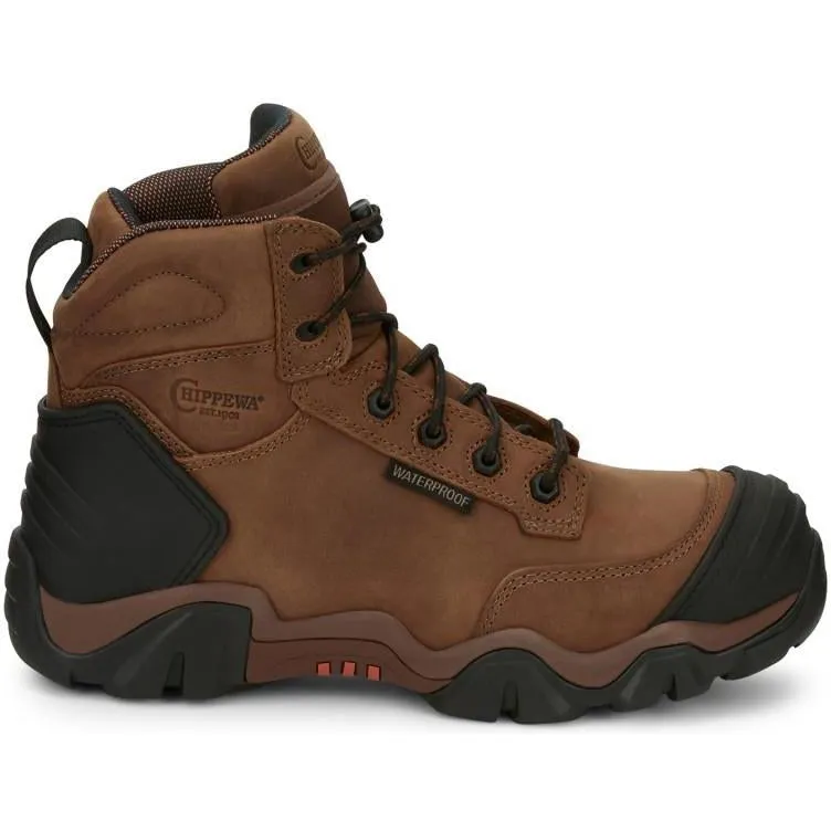 Chippewa Men's Cross Terrain 6" Comp Toe WP Lace Up Work Boot - AE5003