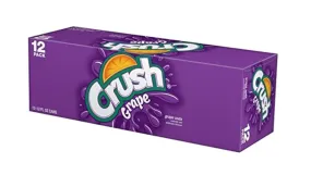 Crush Grape Soda 12 Pack / 12 oz cans