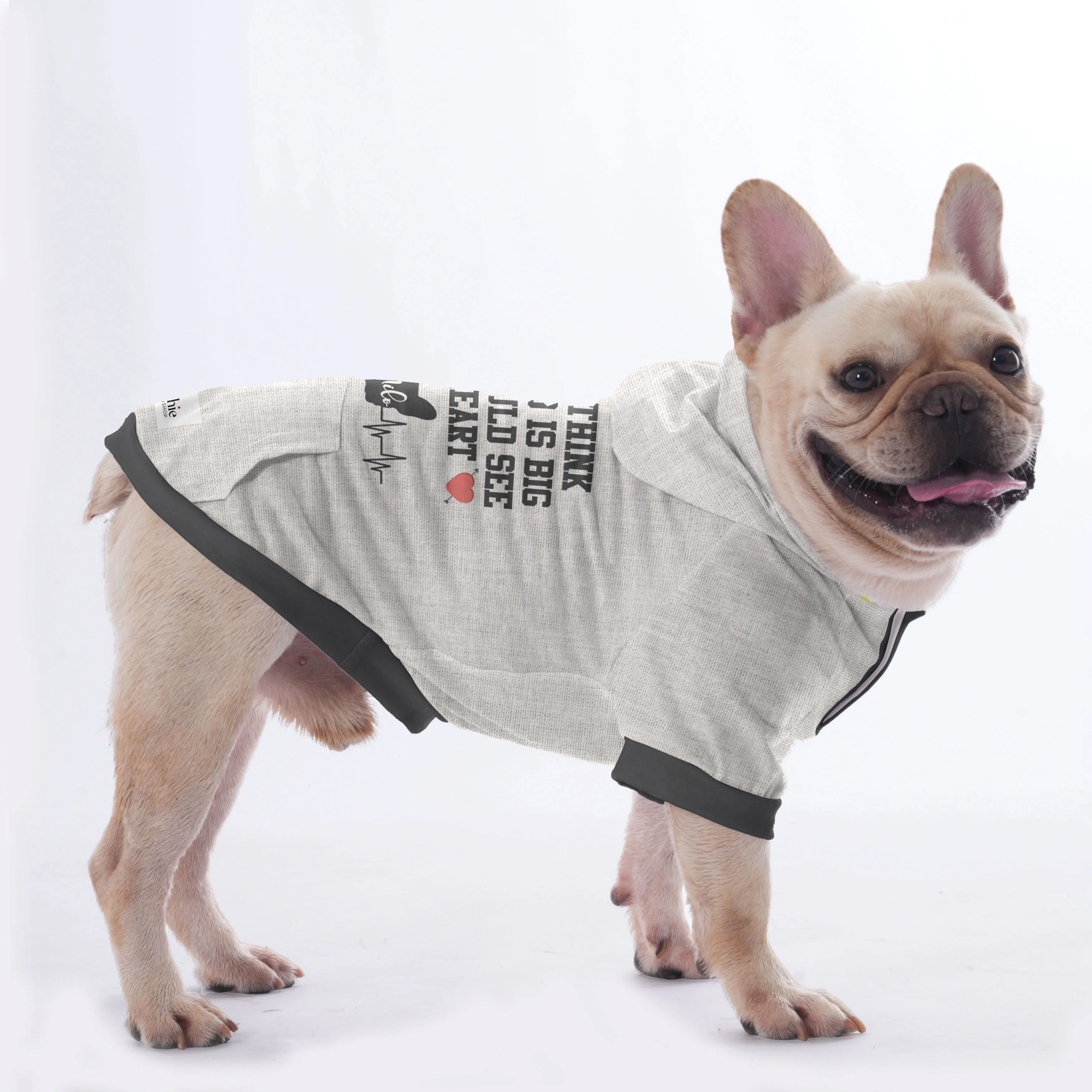 Custom French Bulldog Hoodies Featuring Your Frenchie's Name  | Frenchie Shop Original