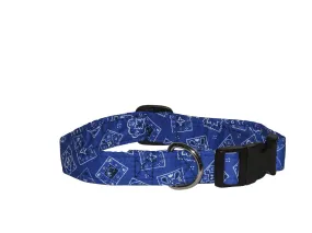 Elmo's Closet Bandana's Blue Dog Collar