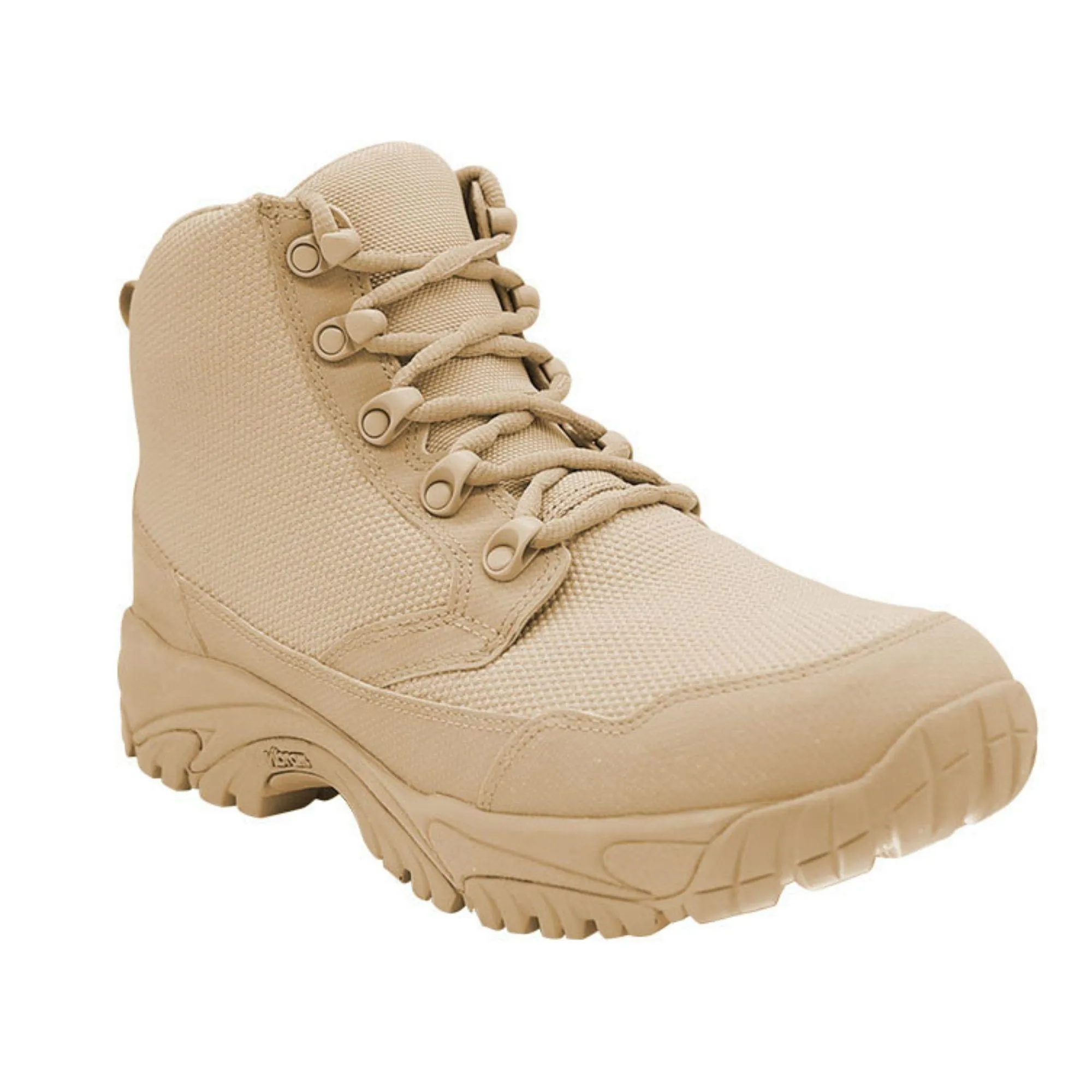 [Factory Outlet] ALTAI® 6" Tan Waterproof Hiking Boots with Zipper (MFM100-ZS)