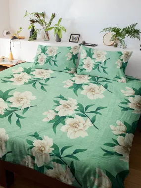 Floral Printed Family Bedsheet - Just ₹550! 🌸