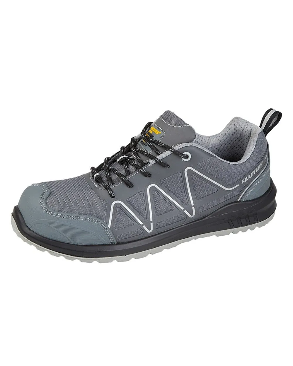 Grafters Fully Composite Overlaid Mesh Non Metal Safety Trainers