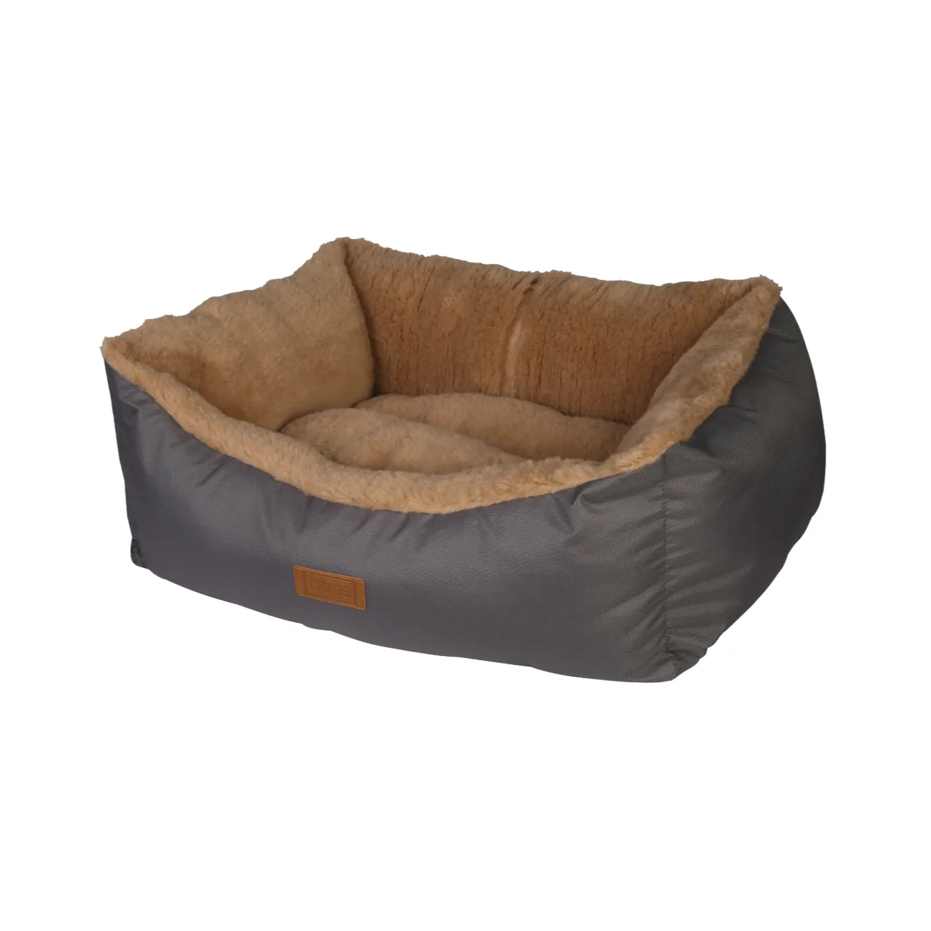 Happy Pet Oxford Square Dog Bed