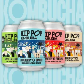 Hip Pop kombucha cold drink