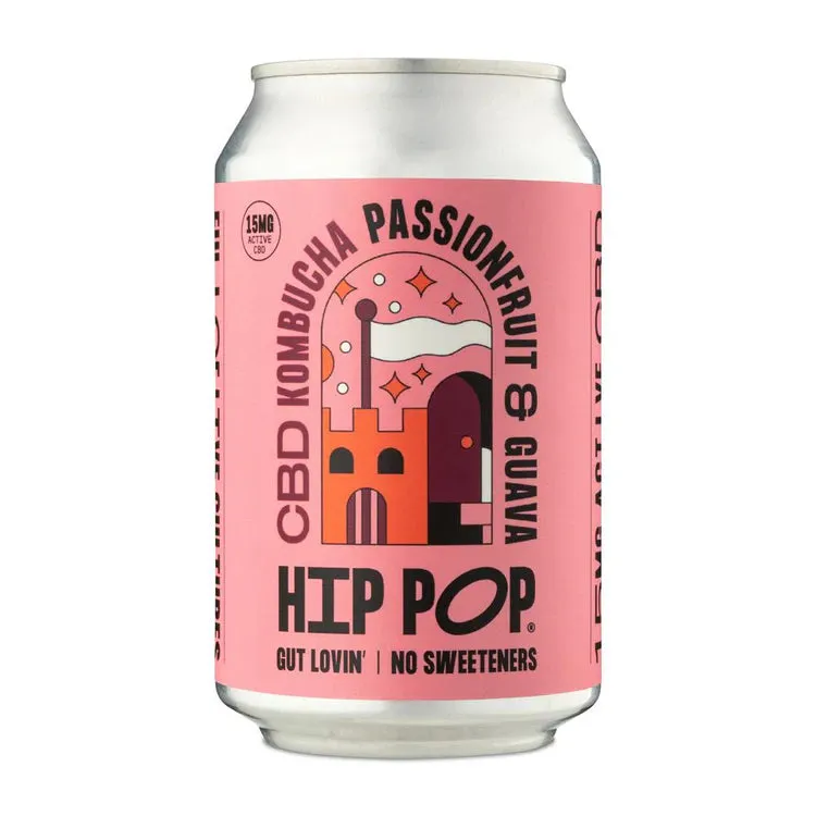 Hip Pop kombucha cold drink