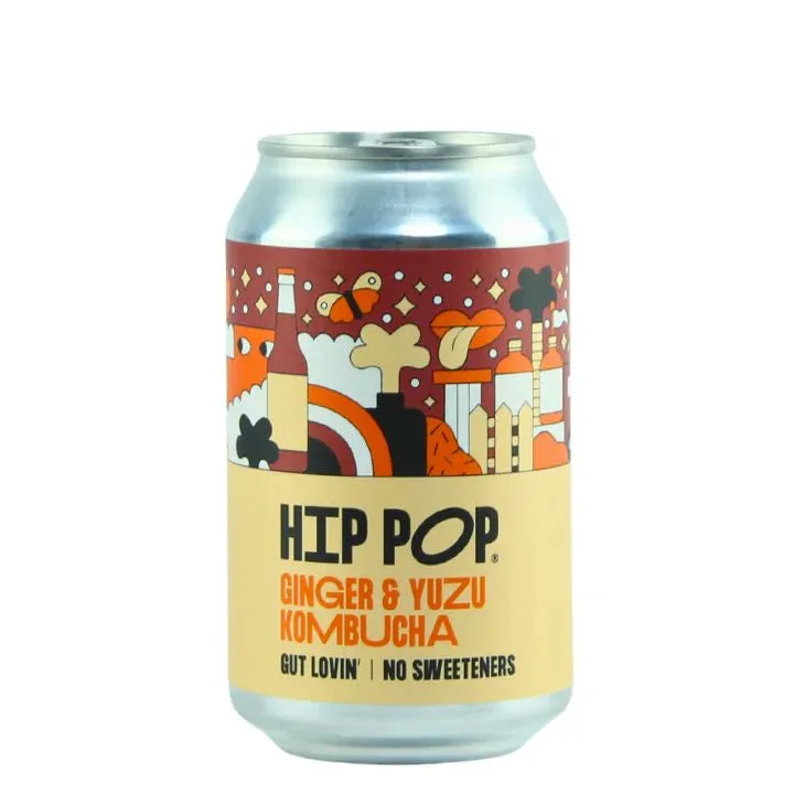 Hip Pop kombucha cold drink