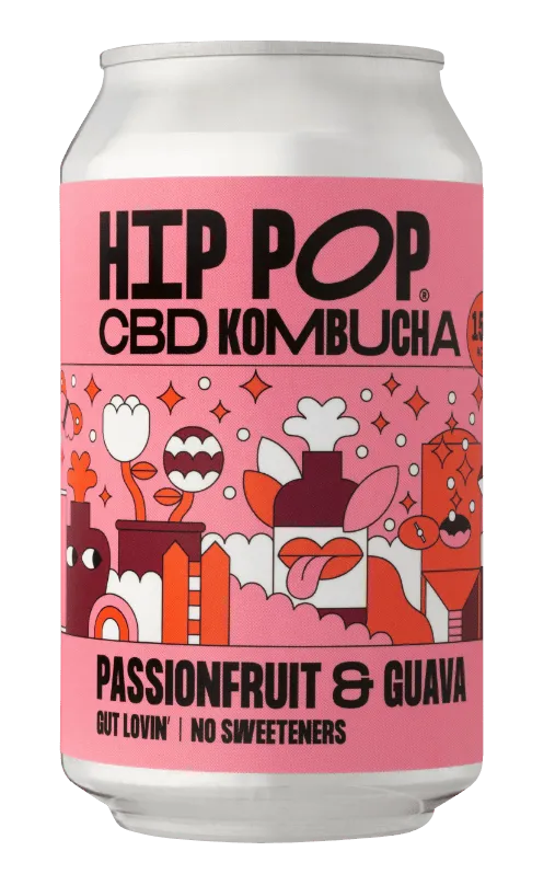 Hip Pop kombucha cold drink