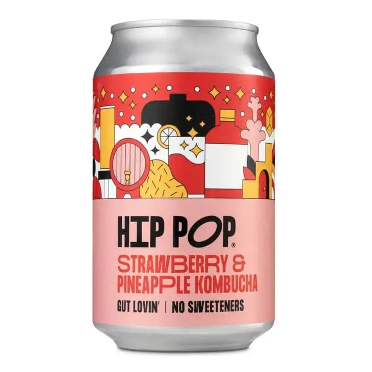 Hip Pop kombucha cold drink