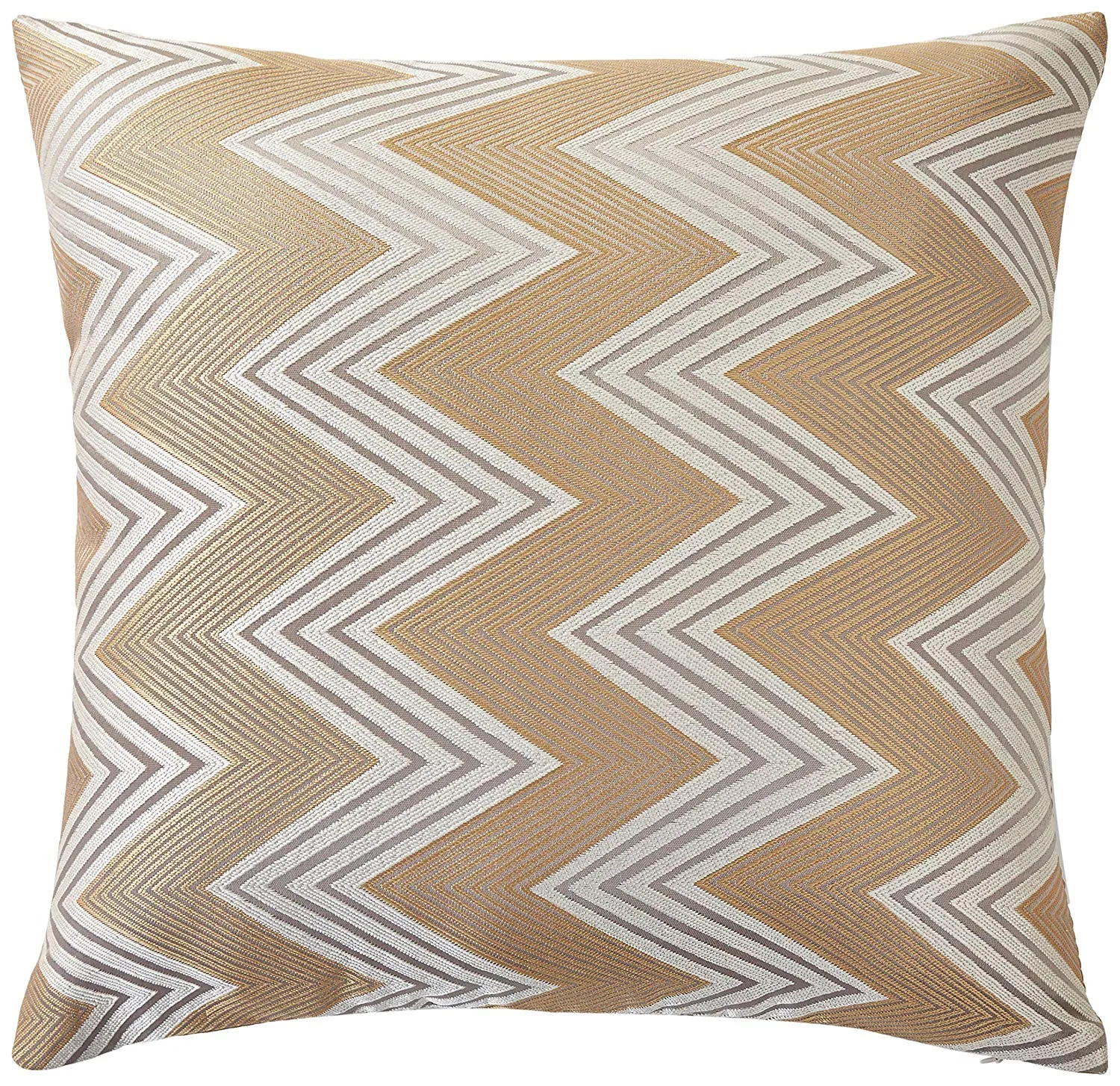 Indiana Chenille Chevron Design Decorative Throw Pillow Covers