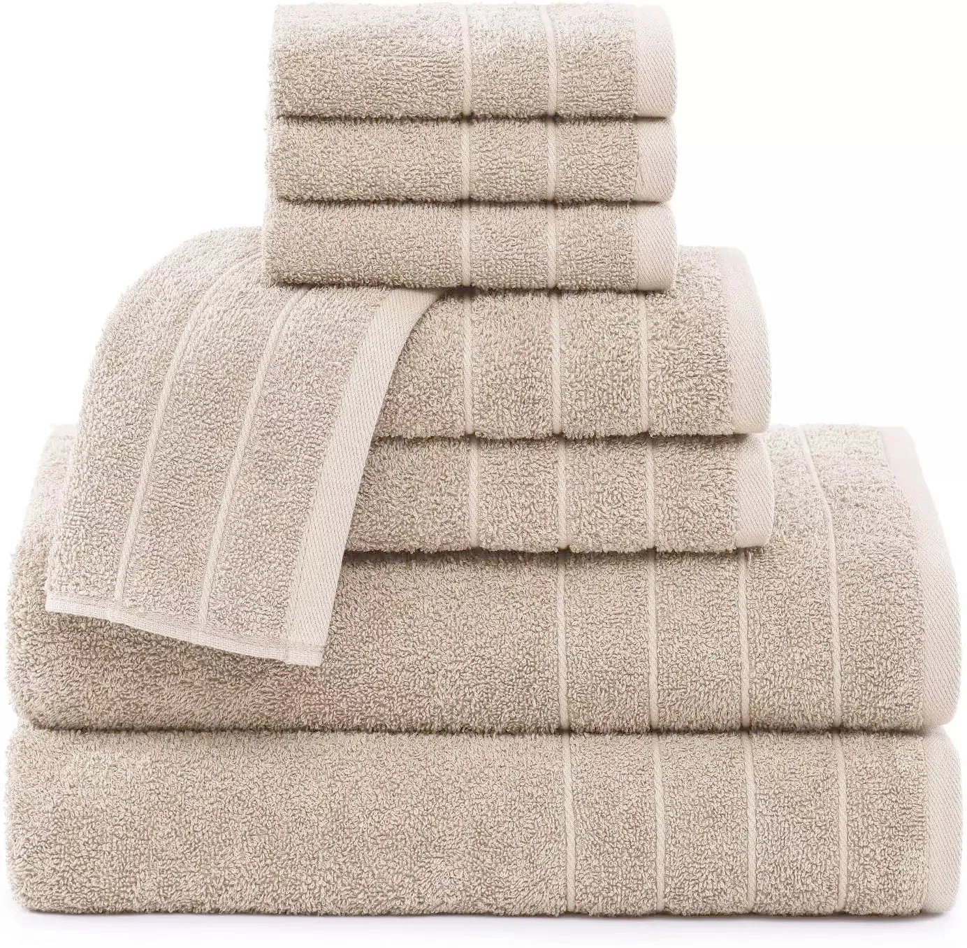 Indulge in Luxury with Our 100%Egyptian Cotton 8 Piece Towel Set 500GSM