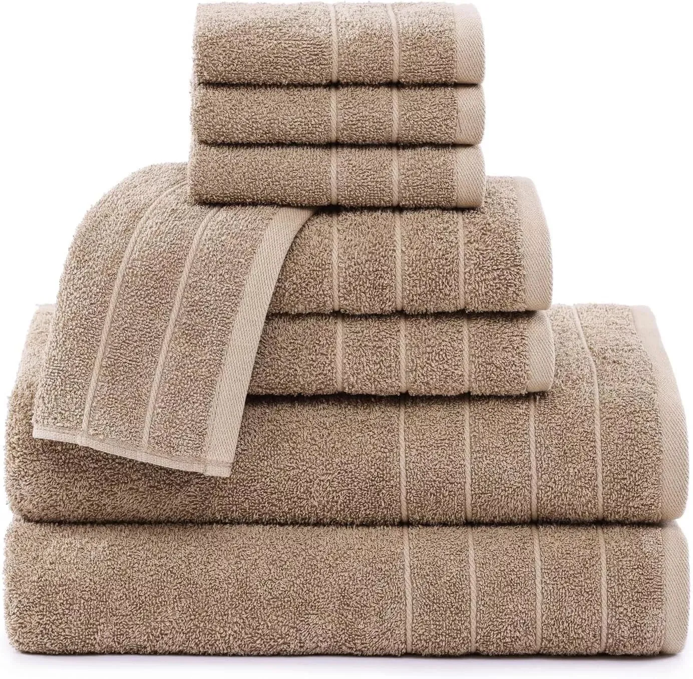 Indulge in Luxury with Our 100%Egyptian Cotton 8 Piece Towel Set 500GSM