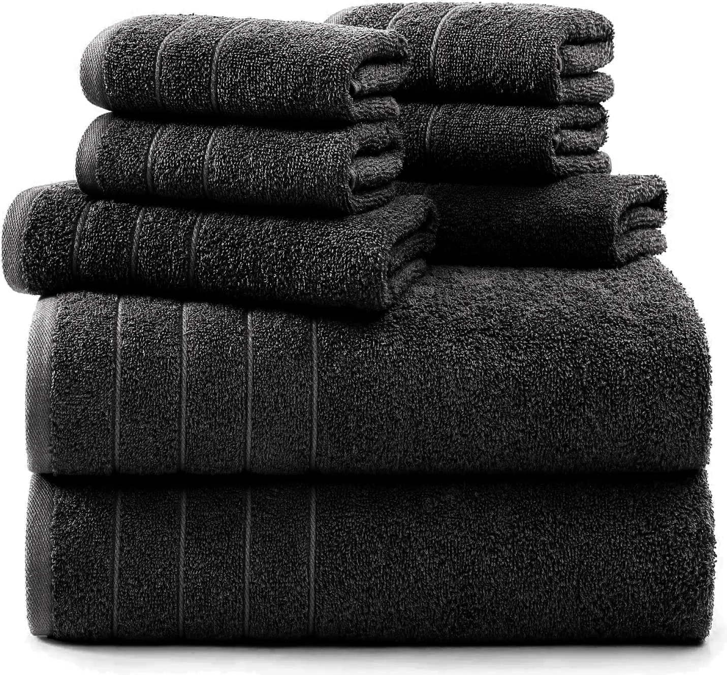 Indulge in Luxury with Our 100%Egyptian Cotton 8 Piece Towel Set 500GSM