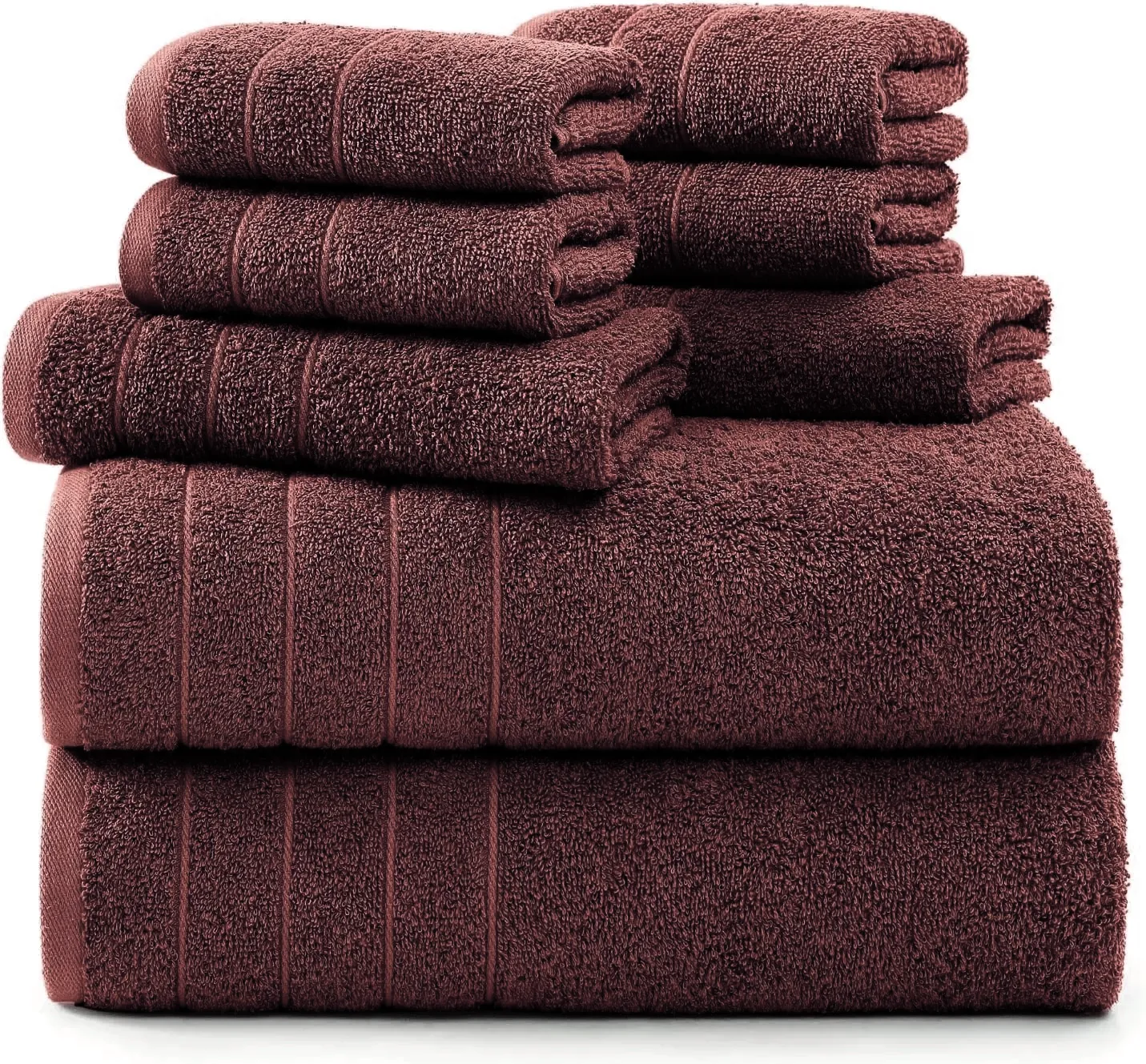 Indulge in Luxury with Our 100%Egyptian Cotton 8 Piece Towel Set 500GSM