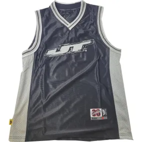 JT Basketball Retro Jersey - Black / Grey