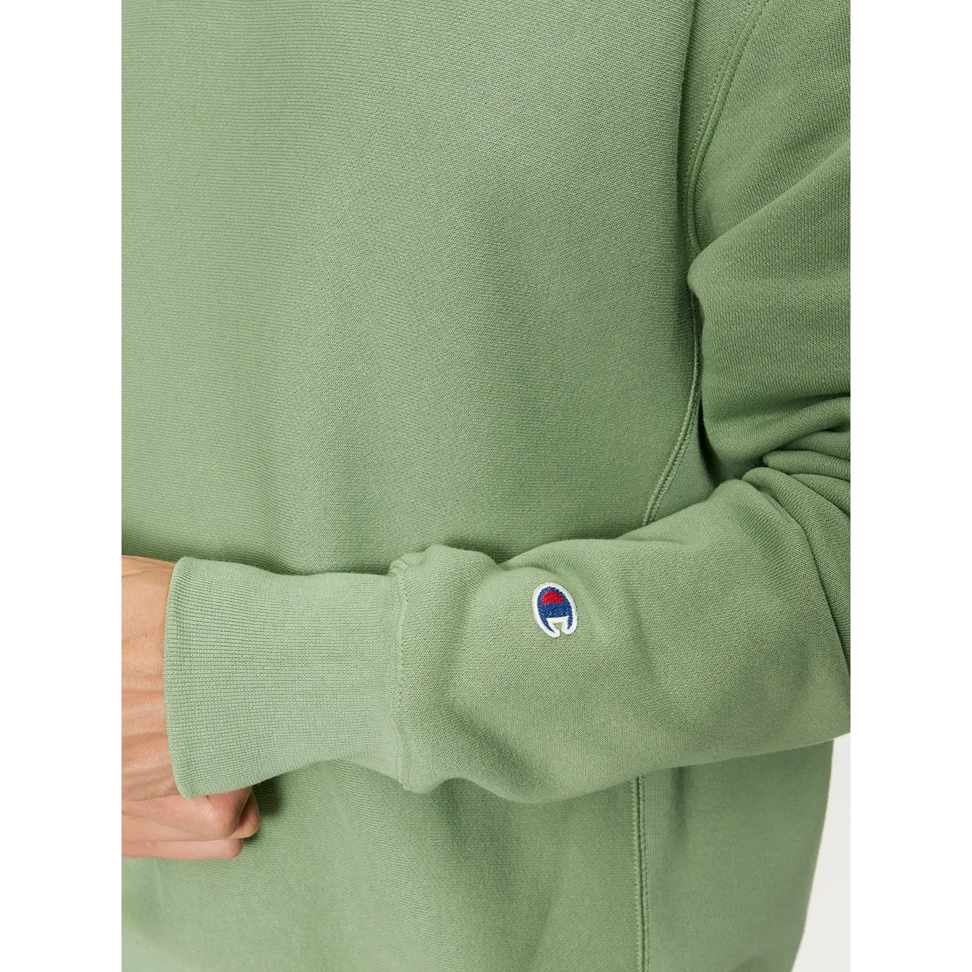 Light Green Raglan Sleeves Oversized Sweatshirt