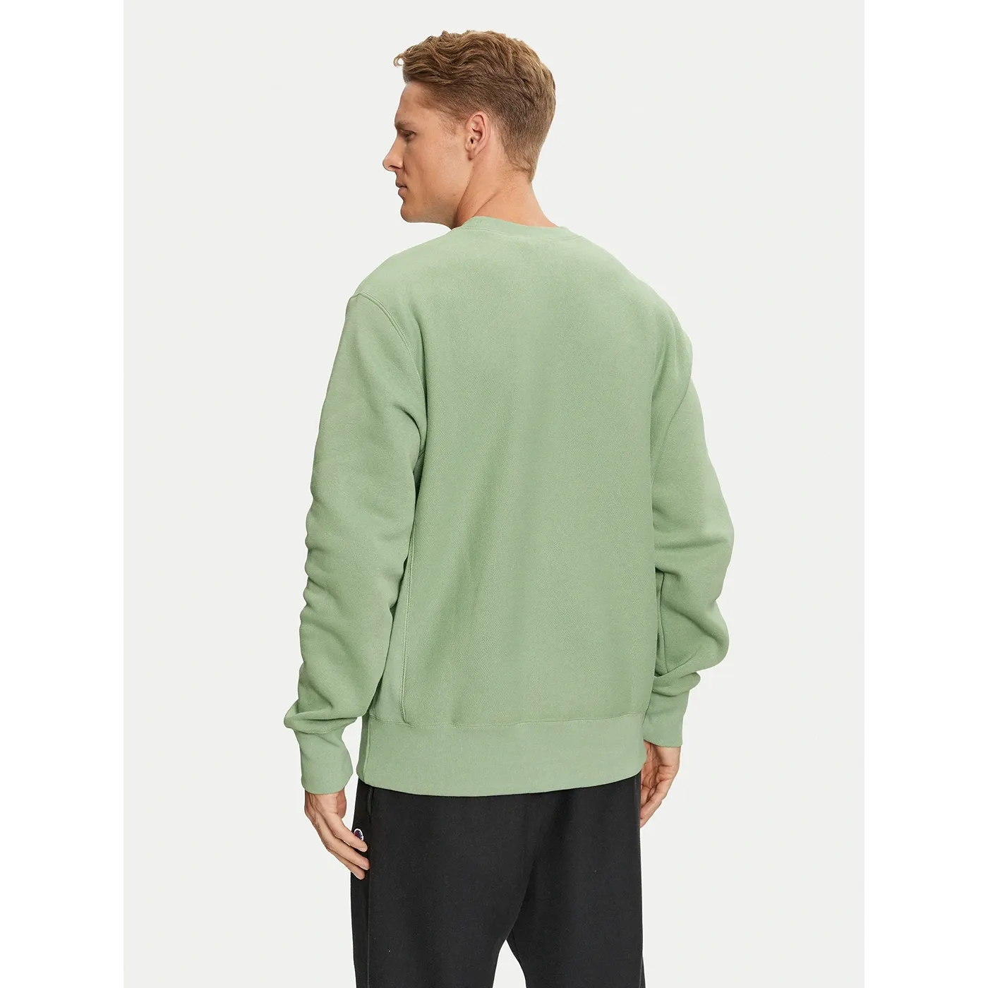 Light Green Raglan Sleeves Oversized Sweatshirt