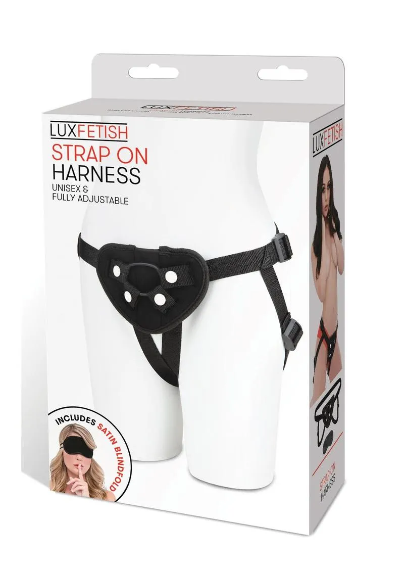 Lux Fetish Neoprene Strap-On Harness