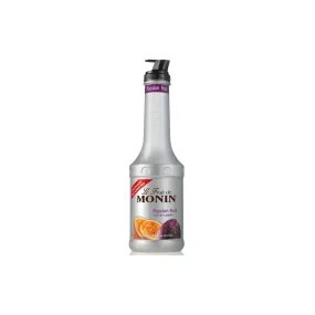 Monin Passion Fruit Puree 1L – Premium Passion Fruit Syrup for Cocktails & Smoothies