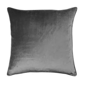 Nigella Dark Smoke Grey Cushion