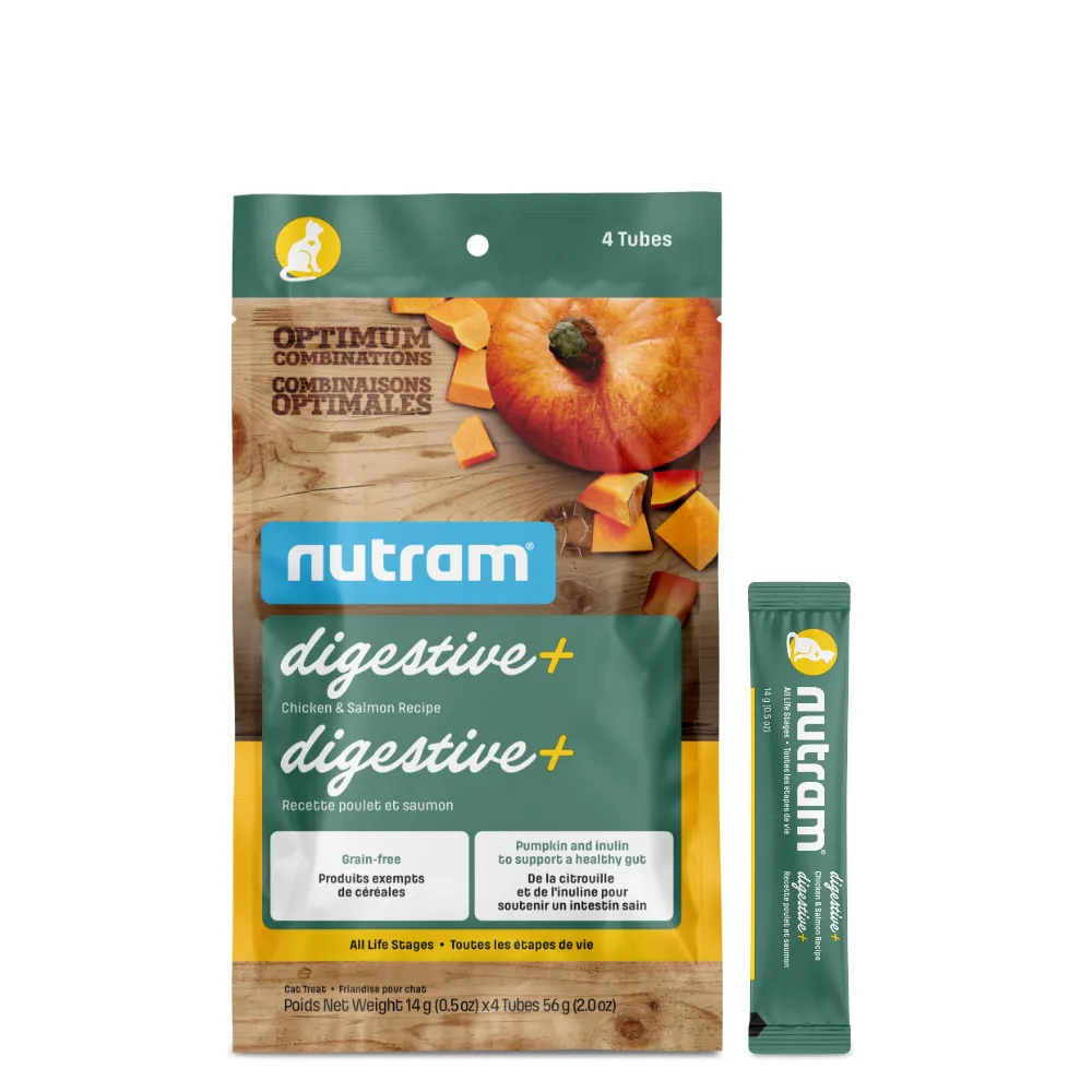 Nutram Optimum Combinations Digestive  Cat Tubes