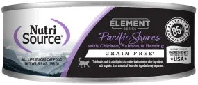 NutriSource Element Series Pacific Shores Grain Free Canned Cat Food