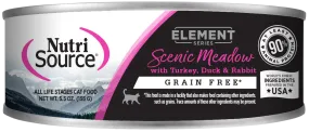 NutriSource Element Series Scenic Meadow Grain Free Canned Cat Food