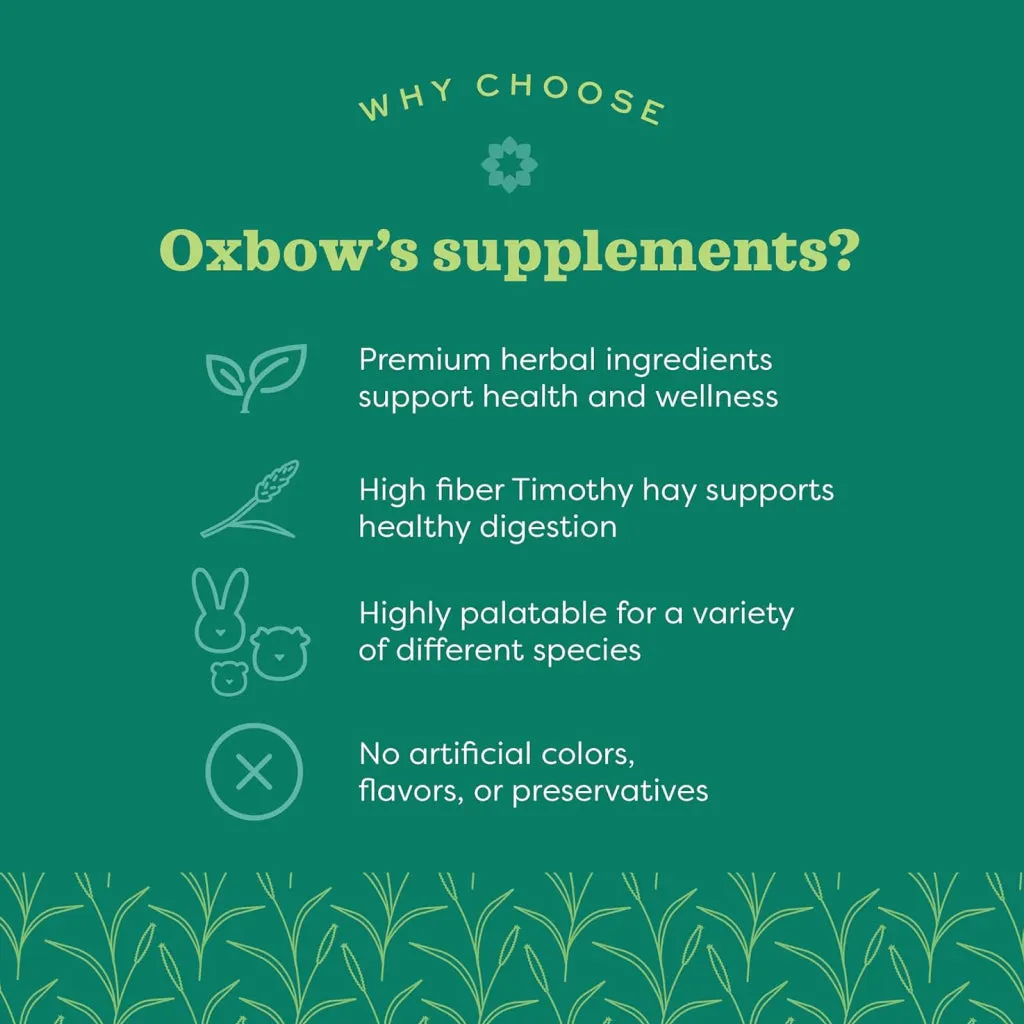 Oxbow Natural Science Urinary Support Supplement For Small Animals (60 ct)