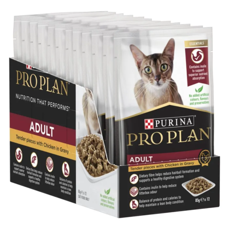 Pro Plan Adult Cat Chicken Pouch 85gX12