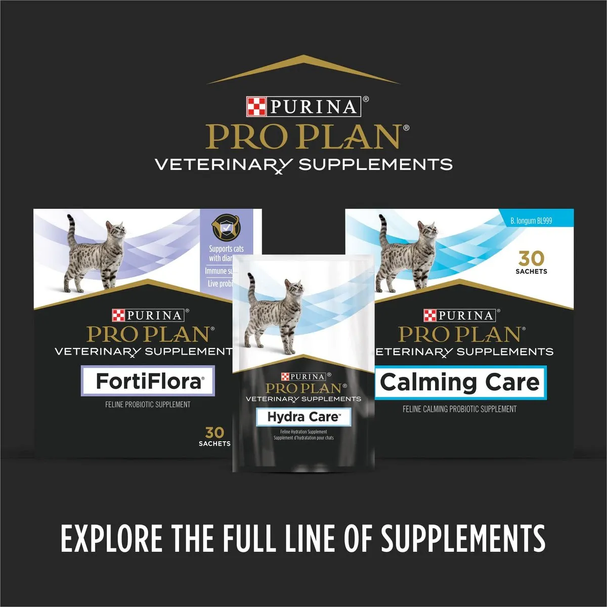 Purina Pro Plan FortiFlora Nutritional Supplement for Cats