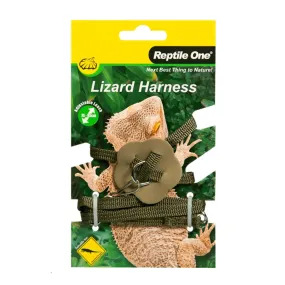 Reptile One Lizard Harness & Lead Adjustable