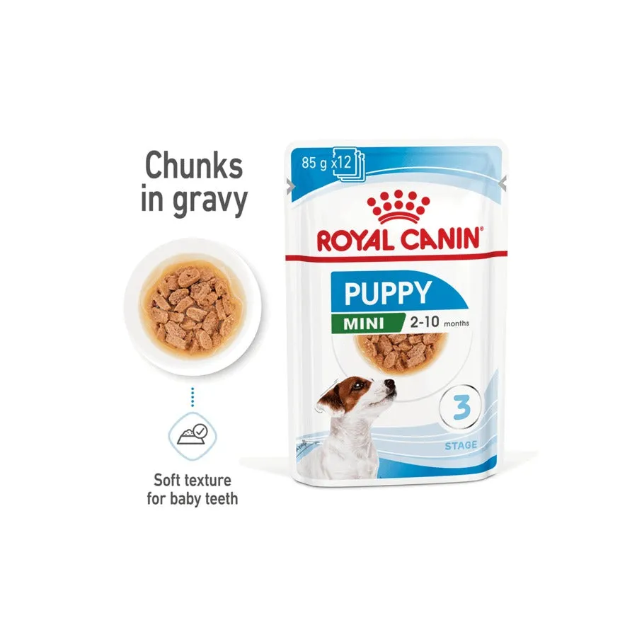 Royal Canin Mini Puppy Wet Dog Food 12 X 85g