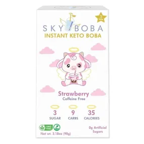 Sky Boba - 'Strawberry' Instant Keto Boba (3PK)