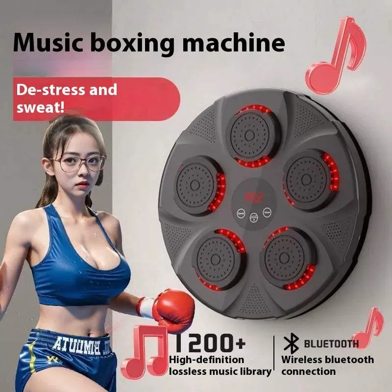 Smart Boxing Wall Target for Efficient Home Fitness Training