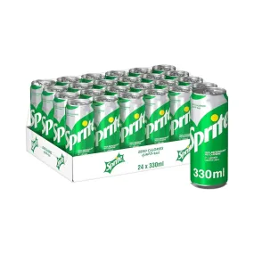 Sprite Sprite Zero 24 X 330ml Can