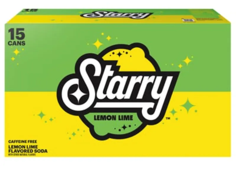 Starry Lemon Lime 15 Pack / 12 oz Cans (BEST BY: JUNE 2023)