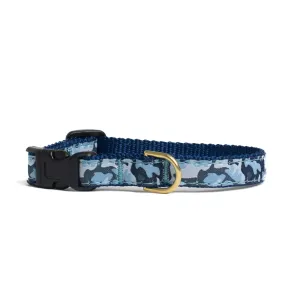 Teacup Collar | Navy Camo