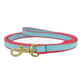 Teacup Leash | Aqua & Coral