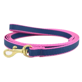 Teacup Leash | Navy & Pink