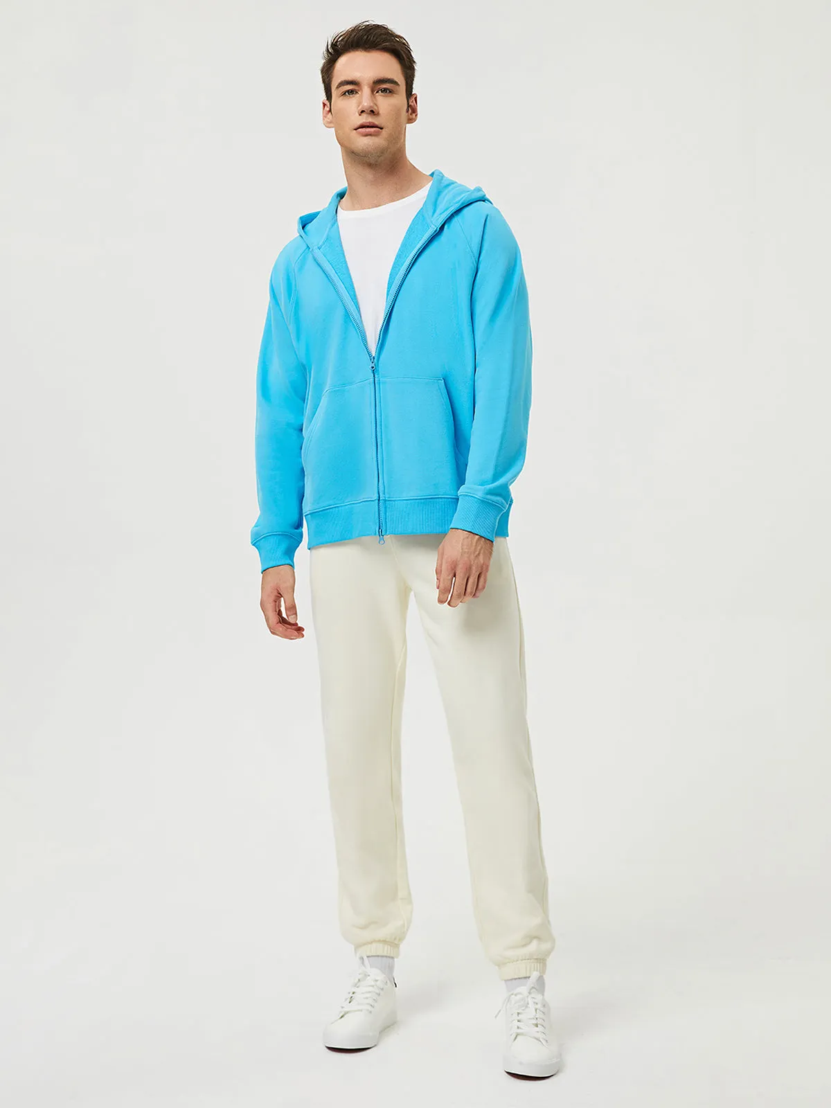 Terry Fleece Cloud Nine Zip Hoodie