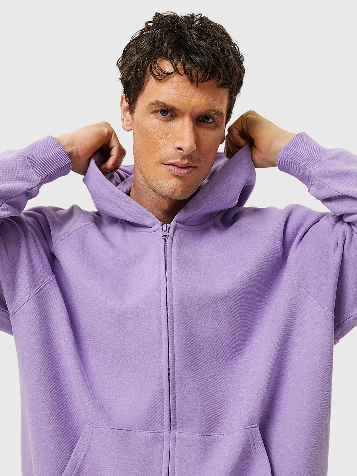 Terry Fleece Cloud Nine Zip Hoodie